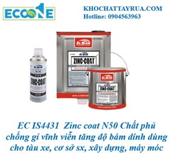 EC IS4431 Zinc coat N50 Chất phủ chống gỉ vĩnh viễn